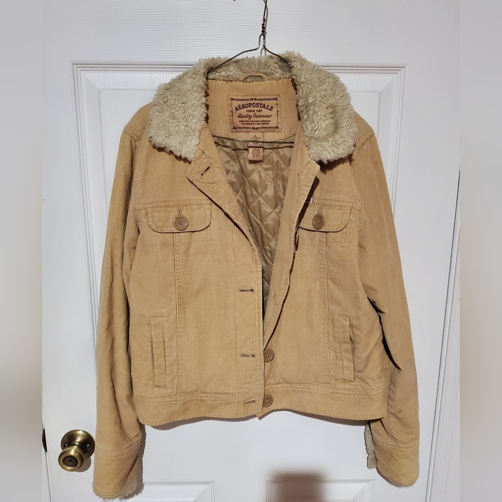 Aeropostale Corduroy Jacket with lining. - Picture 1 of 9